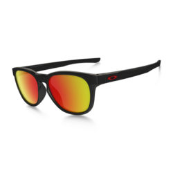 Men's Oakley Sunglasses - Oakley Stringer. Matte Black - Ruby Iridium